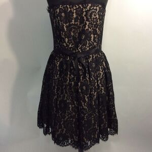 Robert Rodriguez Neiman Marcus Black Lace Dress 6